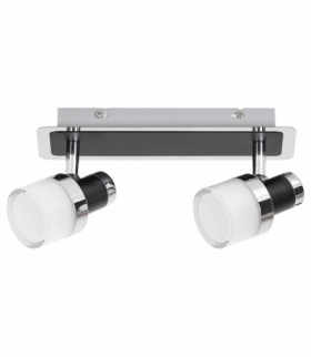 Lampa łazienkowa Harold LED 10W IP44 800lm,4000K chrom czarny opal Rabalux 5022