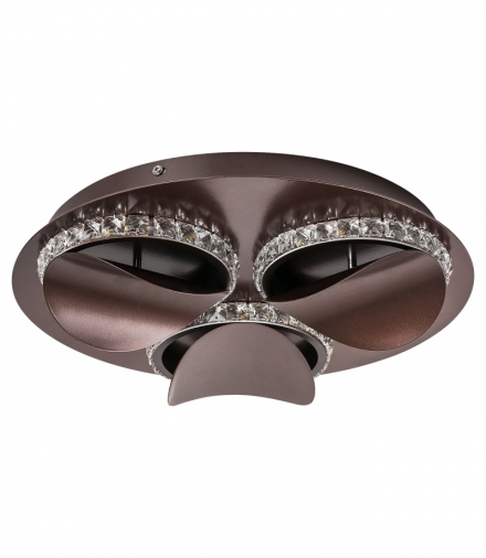 Plafon Capriana Led 18W brązowy metalik Rabalux 5050