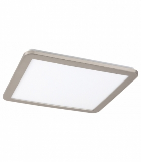 Plafon łazienkowy JEREMY, LED 24W 1500lm, 3000K IP44, srebrny, szkło opalizowane Rabalux 5210