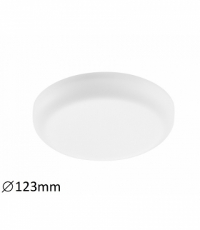 Plafon Oleg LED 12W IP65 IP20 1272lm, 4000K biały 123mmx25mm Rabalux 5368