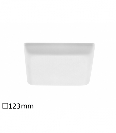 Plafon Oleg LED 12W IP65 IP20 1272lm, 4000K biały 123mmx25mm Rabalux 5372