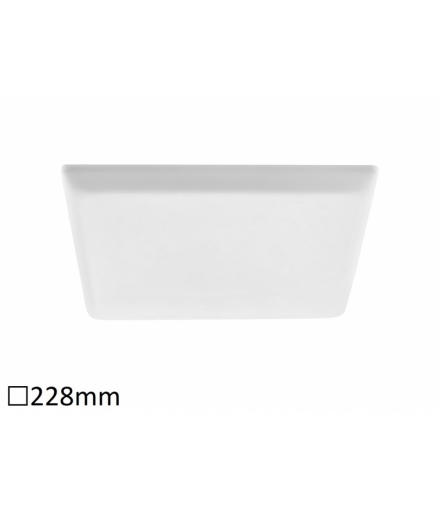 Plafon Oleg LED 24W IP65 IP20 2568lm, 4000K biały 228mmx25mm Rabalux 5374