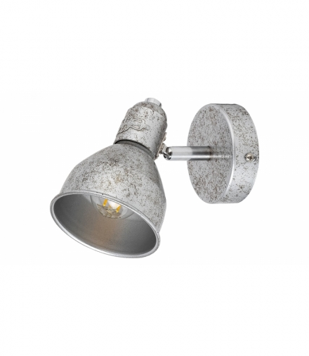 Kinkiet Thelma E14 1x max.40W srebrny antyczny Rabalux 5386