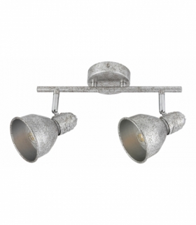 Spot Thelma E14 2x max.40W srebrny antyczny Rabalux 5387