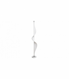 Lampa stojąca Falcon LED 1 x 34W 2400lm, 3000K, IP 20, chrom biały Rabalux 5916