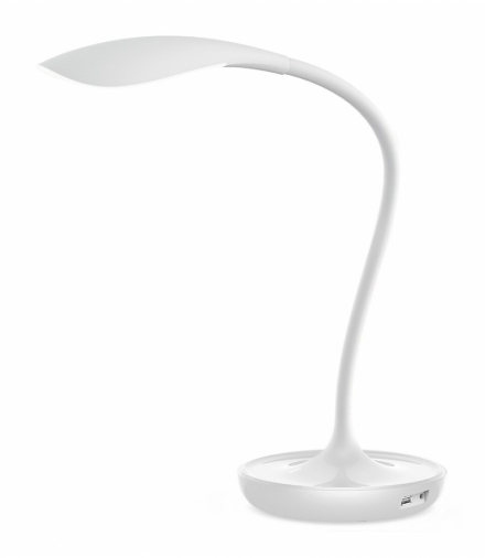 Lampka biurkowa Belmont LED 5W 400 lm, 3000K IP20 biały Rabalux 6418