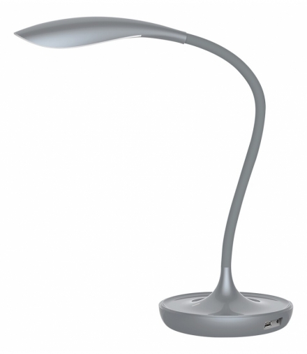 Lampka biurkowa Belmont LED 5W 400 lm, 3000K IP20 popielaty Rabalux 6419