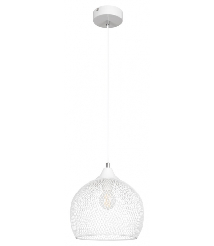 Lampa wisząca RONAN,E-14, 1max x40W, IP20, biały Rabalux 7602