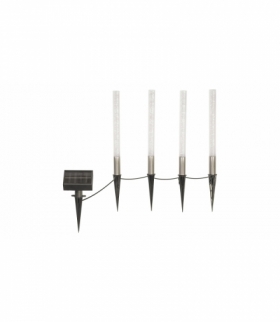 Zestaw lamp solarnych LUMINI DC 1,2V LED 0,24w 3000k, IP44,stal Rabalux 7876