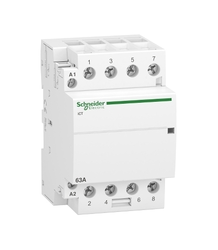 Stycznik modułowy Acti9 iCT50-63-40-230 63A 4NO 50Hz 220/240 VAC, A9C20864 Schneider Electric
