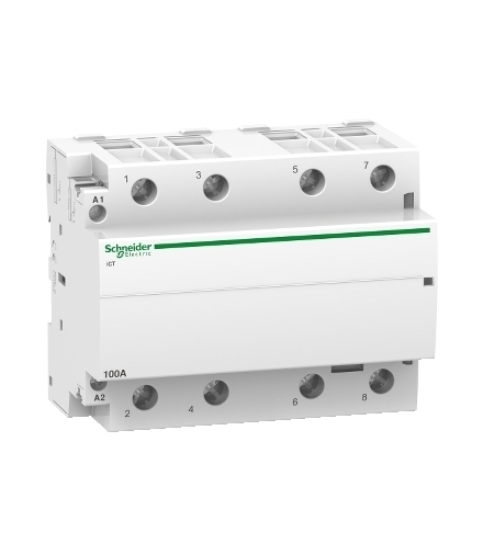 Stycznik modułowy Acti9 iCT50-10-40-230 100A 4NO 50Hz 220/240 VAC, A9C20884 Schneider Electric
