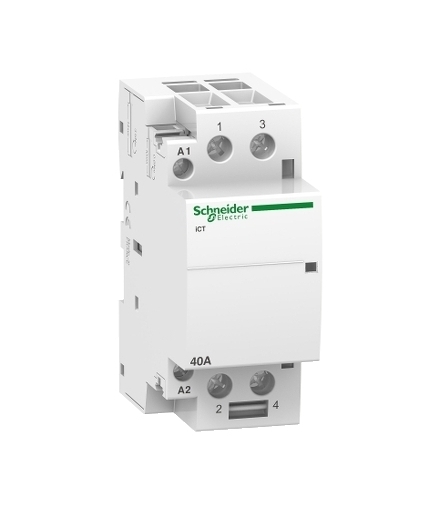 Stycznik modułowy Acti9 iCT50-40-20-230 40A 2NO 50Hz 220/240 VAC, A9C20842 Schneider Electric