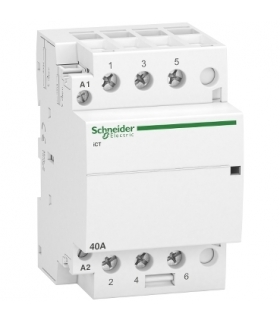 Stycznik modułowy Acti9 iCT50-40-30-230 40A 3NO 50Hz 220/240 VAC, A9C20843 Schneider Electric