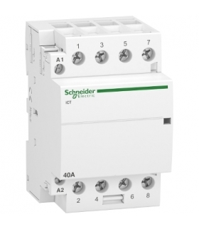 Stycznik modułowy Acti9 iCT50-40-40-230 40A 4NO 50Hz 220/240 VAC, A9C20844 Schneider Electric