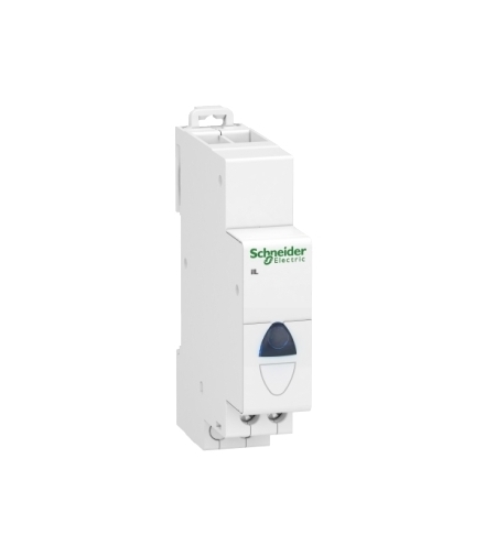 Lampka pojedyncza Acti9 iIL-1-B-230 niebieska 110...230 V AC, 110...130 V DC, A9E18323 Schneider Electric