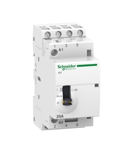 Stycznik modułowy Acti9 iCT50r25-40-230 25A 4NO 50/60Hz 220/240 VAC, A9C21834 Schneider Electric