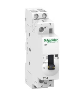 Stycznik modułowy Acti9 iCT50r-25-20-230 25A 2NO 50/60Hz 230/240 VAC, A9C21732 Schneider Electric
