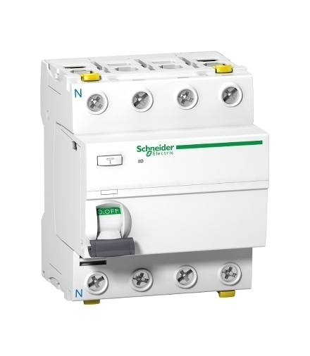 Wyłącznik różnicowoprądowy Acti9 iID-100-4-30-AC 100A 4-biegunowy 30mA typ AC, A9Z11491 Schneider Electric