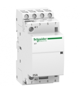 Stycznik modułowy Acti9 iCT50-25-40-24 25A 4NO 50Hz 24 VAC, A9C20134 Schneider Electric