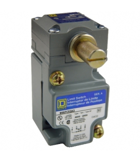 OsiSense XC Łącznik krańcowy, 600V, 10A, C + opcje, 9007C52N2 Schneider Electric