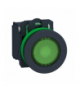 Harmony XB5 Przycisk podświetlany zlicowany plastik zielony Ø30 zintegrowana dioda LED 24 V AC/DC 1 NO + 1 NC, XB5FW33B5 Schneid
