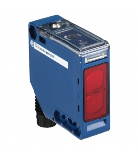 OsiSense XU Czujnik fotoelektryczny kompaktowy z wyjściem PNP 1NO 12/24V DC, konektor M12, XUK9APANM12 Schneider Electric