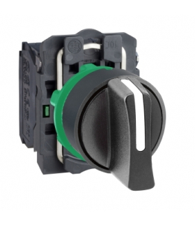 Harmony XB5 Przełącznik 3 pozycyjny czarny plastikowy, XB5AD33 Schneider Electric