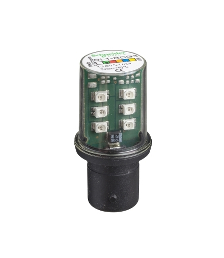 Harmony XVB Dioda LED zielona, BA 15d, 120V AC, DL1BDG3 Schneider Electric