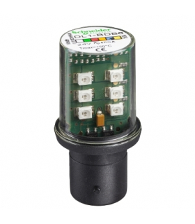 Harmony XVB Dioda LED niebieska 24V, podstawa mocująca BA 15D, DL1BDB6 Schneider Electric