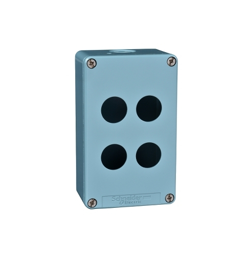 Harmony XAPS Pusta kaseta sterująca 4 otwory, 2 kolumny, Ø22 80x130mm cynkowana, XAPM2204 Schneider Electric