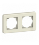 Leona Ramka 2-krotna, kremowa Schneider LNA5800223