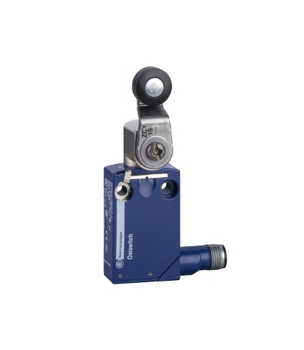 OsiSense XC Łącznik krańcowy dźwignia z rolką termoplastyczną 1NC+1NO konektor M12, XCMD2115C12 Schneider Electric