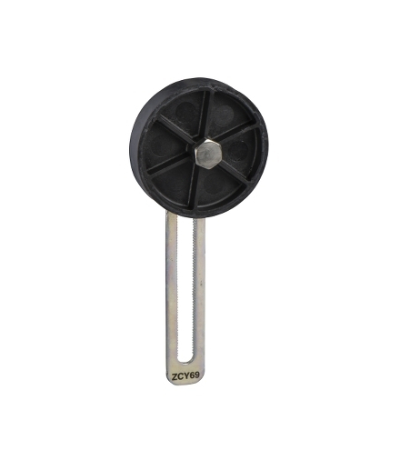 OsiSense XC Łącznik krańcowy, ZCY tworzywo sztuczne dźwignia z rolką Ø50mm zmienna długość, ZCY69 Schneider Electric