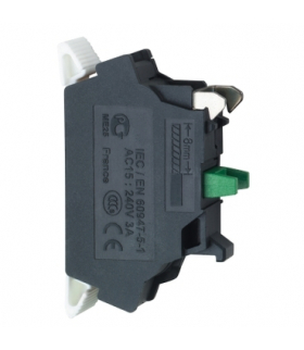 Harmony XB4 Pojedynczy blok styków 1NO Ø22, ZBE1015 Schneider Electric