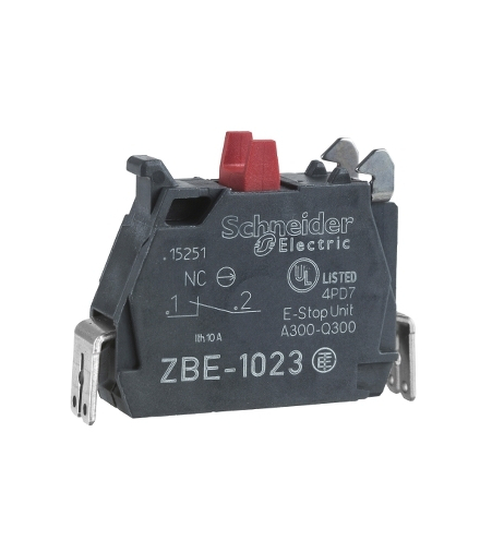 Harmony XB4 Pojedynczy blok styków 1NC Ø22, ZBE1023 Schneider Electric