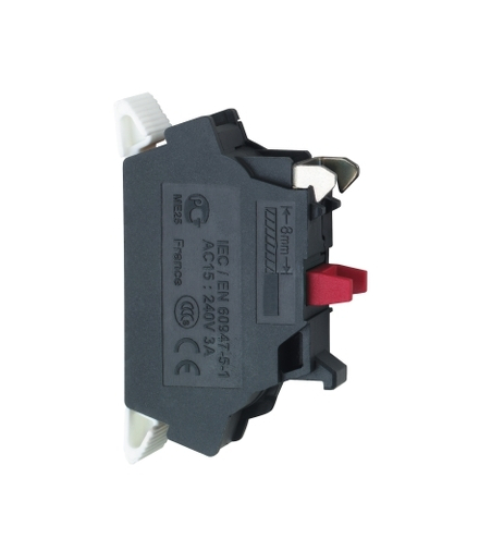 Harmony XB4 Pojedynczy blok styków 1NC Ø22, ZBE1025 Schneider Electric