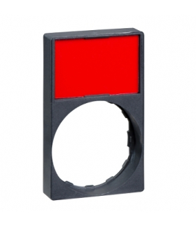 Harmony XB4 Ramka 30X50mm do mocowania etykiet o wymiarach 18X27mm, ZBY6H101 Schneider Electric