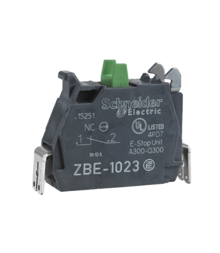 Harmony XB4 Pojedynczy blok styków 1NO Ø22, ZBE1013 Schneider Electric