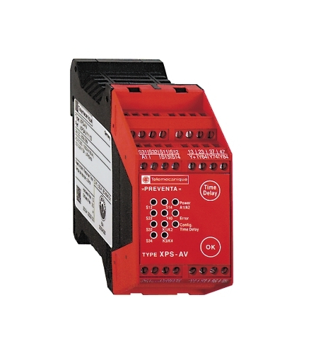 Moduł XPSAV - stop awaryjny - 24 V DC, time delay 0.1...2s, XPSAV11113Z002 Schneider Electric