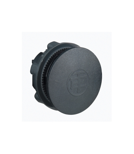 Harmony XB5 Nakładka Ø22 czarna bez opisu okrągła plastikowa, ZB5SZ3 Schneider Electric