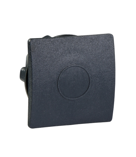 Harmony XB5 Nakładka Ø22 czarna bez opisu kwadratowa plastikowa, ZB5SZ5 Schneider Electric