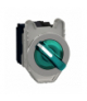 Harmony XB4 Przełącznik podświetlany zlicowany metal zielony Ø30 2 pozycyjny stabilny 110...120 V AC 1 NO + 1 NC, XB4FK123G5 Sch