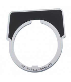 Harmony 9001K Etykieta, Ø30 mm, 40 x 43 mm, bez oznakowania, 9001KN200 Schneider Electric