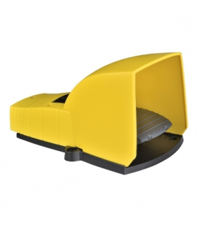 Harmony XPE Łącznik nożny pojedynczy z osłoną żółty 2 NC+NO plastikowy, XPEY611 Schneider Electric