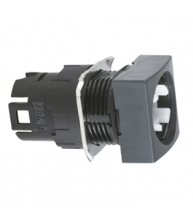 Harmony XB6 Przełącznik 2 pozycyjny czarny stabilny kwadratowy, ZB6CD02 Schneider Electric