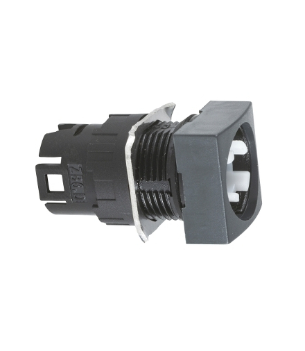 Harmony XB6 Przełącznik 2 pozycyjny czarny stabilny kwadratowy, ZB6CD02 Schneider Electric