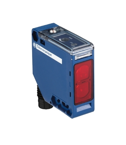 OsiSense XU Czujnik fotoelektryczny kompaktowy z wyjściem PNP 1NC, 12/24V DC, konektor M12, XUK1APBNM12 Schneider Electric