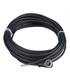 Konektory okablowane kątowe, żeńskie, 1/2"20, 3 piny, kabel 5m, XZCP1965L5 Schneider Electric
