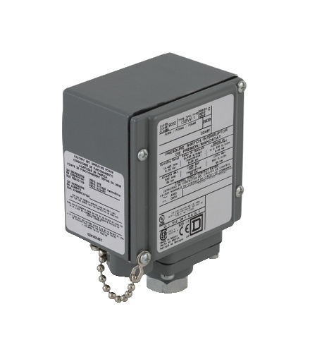 OsiSense XM Elektromechaniczny czujnik ciśnieniowy 9012G regulacja między dwoma progami 20 do 675 psig, 9012GBW2 Schneider Elect
