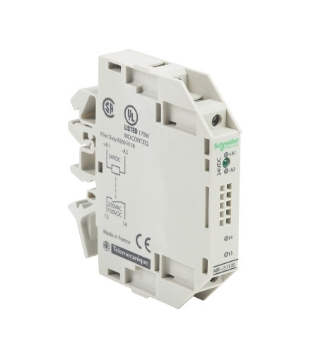 Przekaźnik interfejsowy 1NC, 24V, ABR2S102B Schneider Electric
